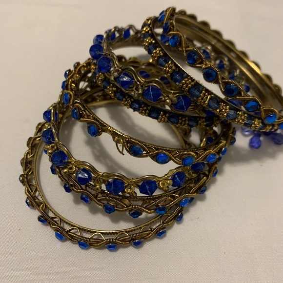 Girls Jewelled Bangles - Picture 3 of 6